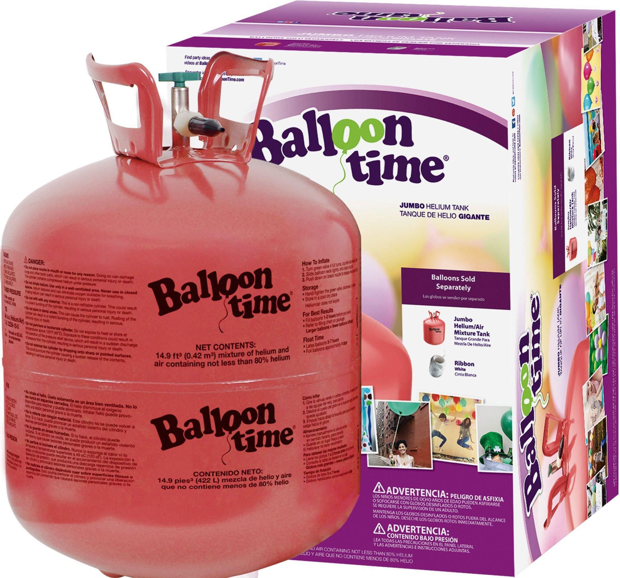 Party city on sale helium tank rental